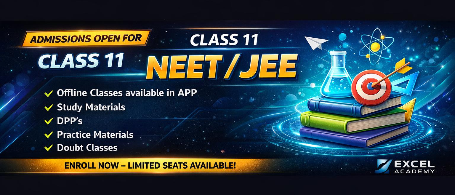 CLASS 11 With NEET/JEE
